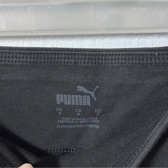 Puma Women‎ Black Biker Active Shorts Size Small - Picture 4 of 7